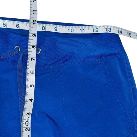 Hh360 Womens Blue Jogger Scrub Pants XS Polyester/Spandex Elastic Waist W/ Draws - Picture 15 of 15